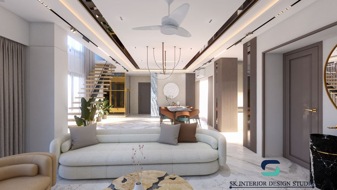 Duplex Flat, Airoli interior